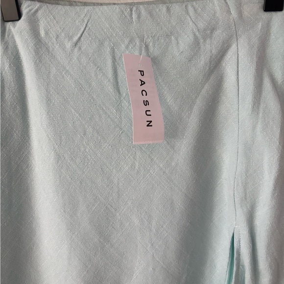 LA Hearts NWT Linen Slit Mini
Skirt | PacSun Mint Green in size XS - Picture 5 of 8